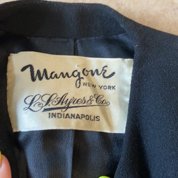 Vintage Mangone New York Fitted Jacket Blazer - Picture 8 of 9